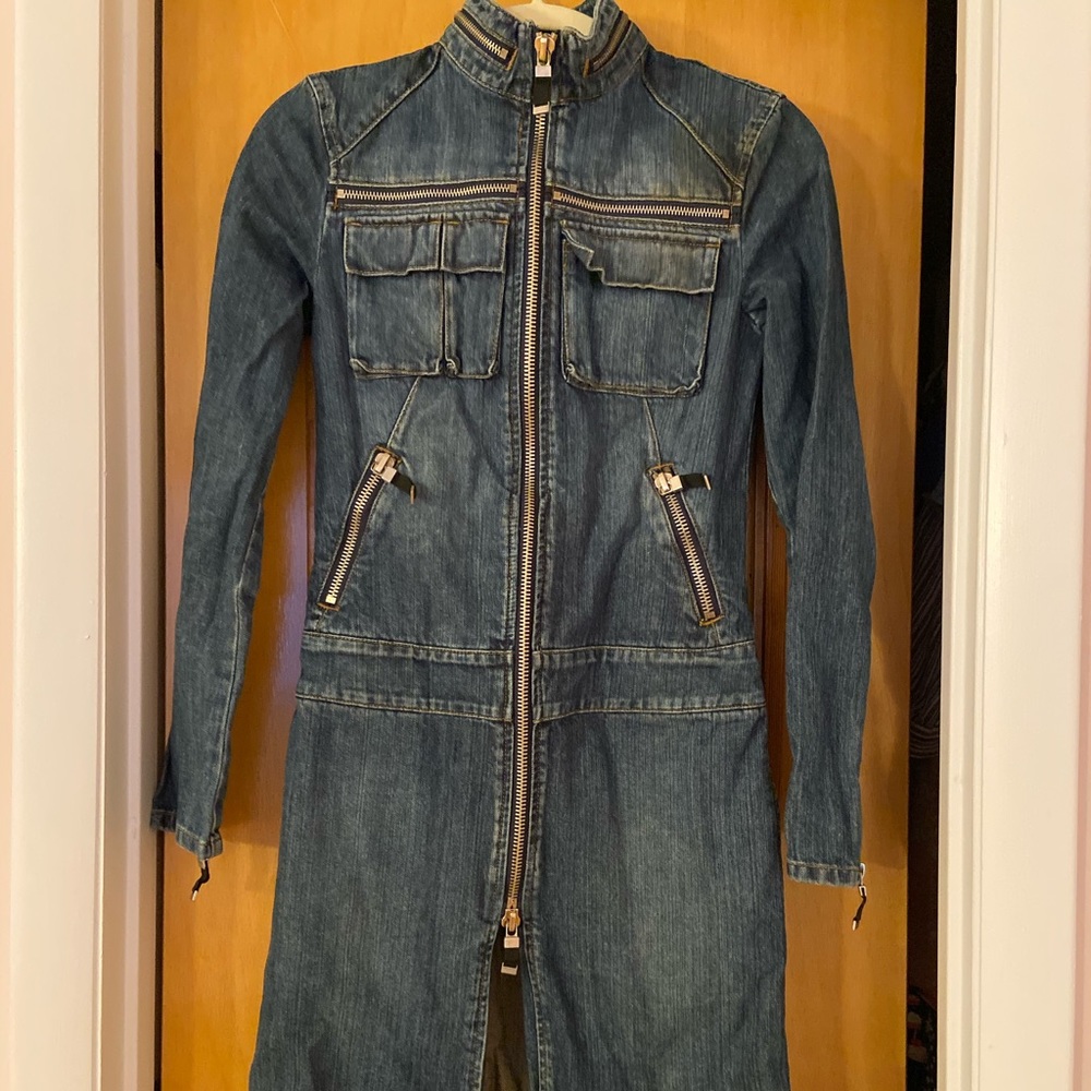 Auth AX Armani Exchange Jeans Jacket sz XS